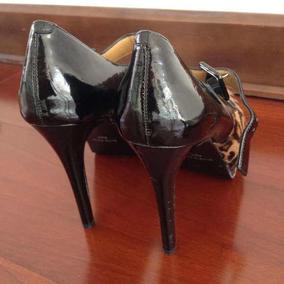 NIINE WEST leopard heals size 6 1/2 - Picture 3 of 5